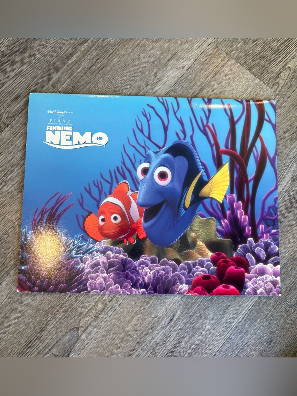 Disney Pixar Finding Nemo Lithograph Portfolio
